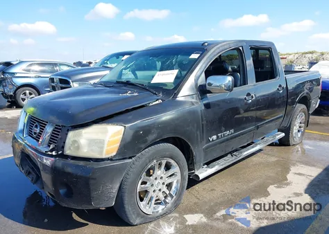 2011 Nissan Titan Sl из США, поврежденный, VIN 1N6BA0ED4BN305697